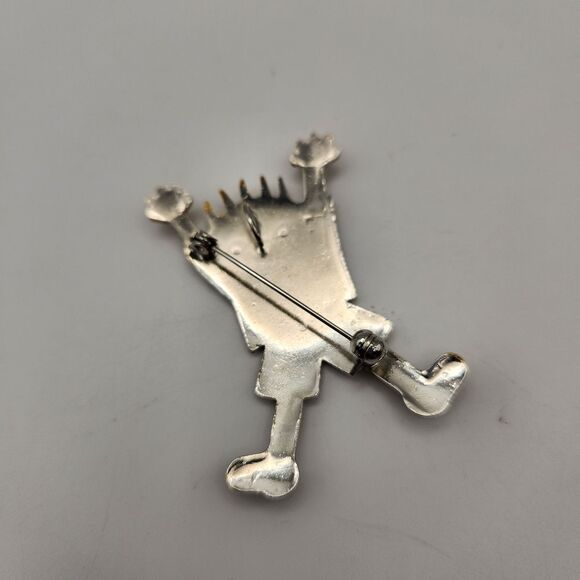 Colorful Brooch Set. Lot Of 3. Two Unbranded, One Avon 2006 Fashion Jewlery - Picture 3 of 8